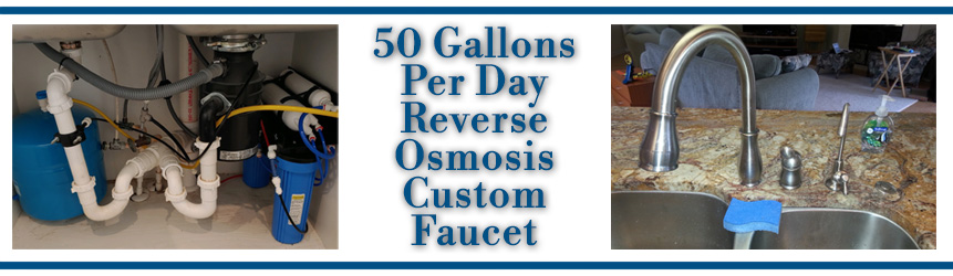 Reverse Osmosis Custom Faucet